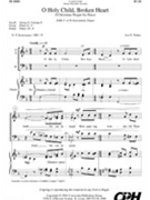 O Holy Child Broken Heart by Vicker Jon for SAB and Piano