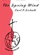 Spring Wind by Schalk Carl F for SATB (Flute/windchimes)