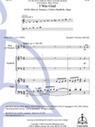 I Was Glad by Kosche Kenneth T for SATB