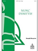 Nunc Dimittis by Busarow Donald for SATB