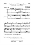 You Jesus Are My Shepherd True by Hildebrand Kevin for SATB
