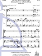 Infinite Power Infinite Glory by Powell Robert for SATB