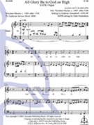 All Glory Be To God On High by Armsdorff Andreas - Grotenhuis Dale - for SATB