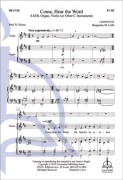Come Hear the Word by - Culli Benjamin - for SATB