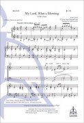 My Lord What a Morning by - Leavitt John - for SATB