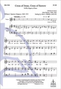 Cross of Jesus Cross of Sorrow by Stainer John for SATB