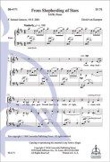 From Shepherding of Stars by von Kampen David for SATB