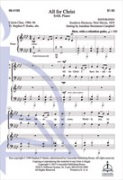 All for Christ by Campbell Jonathan Strommen for SAB and Piano