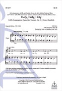 Holy Holy holy by Dykes John Bacchus - Behnke John A - for SATB and Organ