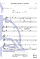 Creator of the Stars of Night by Conditor Alme Siderum - Mahnke Allan - John Mason Neale for SAB and Organ
