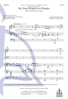 My Heart Would Ever Wander by - Sitton Michael - Hans Adolph Brorson for SATB and Organ (Trad. Scandinavian)