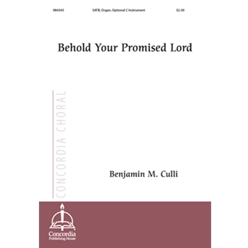 Behold Your Promised Lord