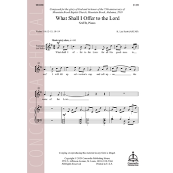 What Shall I Offer to the Lord