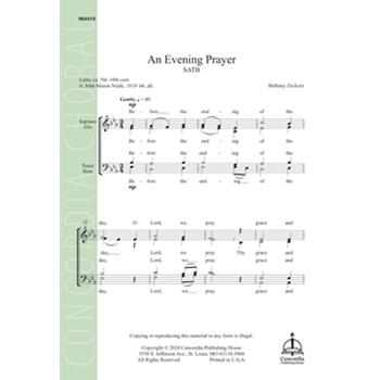 An Evening Prayer