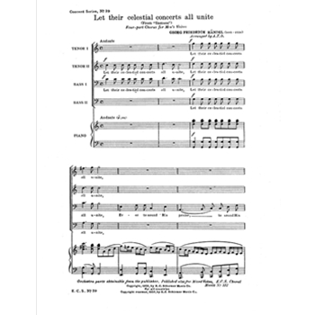 Samson: Let Their Celestial Concerts All Unite