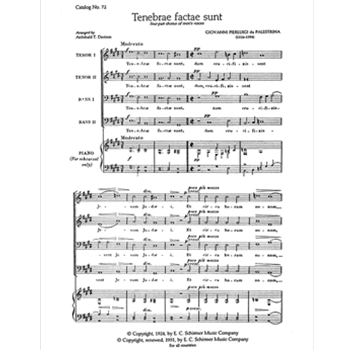 Tenebrae factae sunt