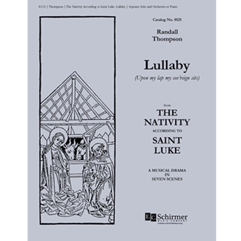 Lullaby (Upon my lap my sov'reign sits)