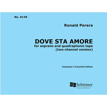 Dove sta amore (Score)