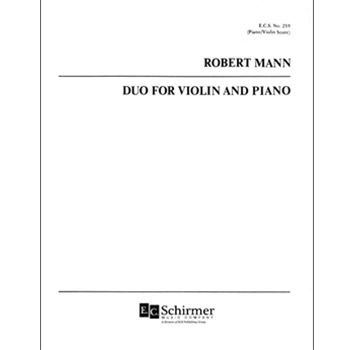 Duo for Violin & Piano (Score & part)