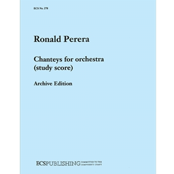 Chanteys for Orchestra (Study Score)