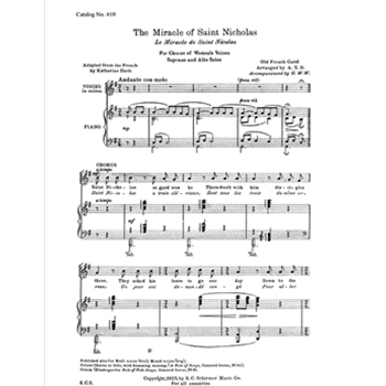 The Miracle of St. Nicholas (Le Miracle de Saint Nicolas)