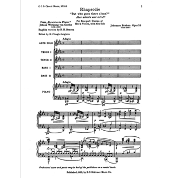 Alto Rhapsody, Op.53