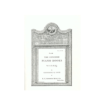 Concord Piano Book, Volume IV