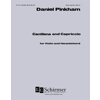 Cantilena and Capriccio (Score & Parts)