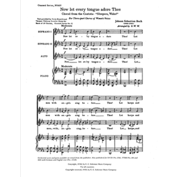 Now Let Every Tongue Adore Thee, BWV 140