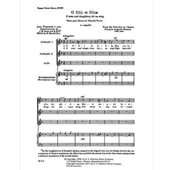 O filii et filiae (O Sons and Daughters)