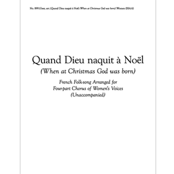 When at Christmas (Quand Dieu naquit a Noel)