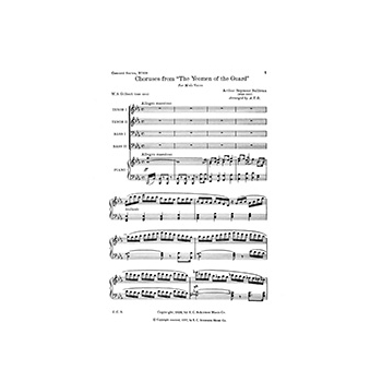 Yeoman of the Guard: Choruses