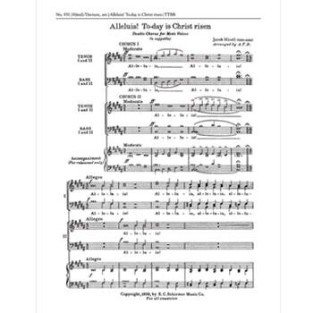 Alleluia! Today is Christ Risen