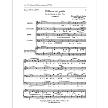 Diffusa est gratia