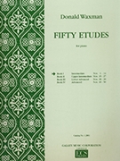 50 Etudes Book 1 by Waxman Donald for Piano method