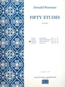 50 Etudes Book 3 by Waxman Donald for Piano method
