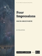 Four Impressions by White David Ashley for Cello