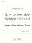 Variations on Nun Komm Der Heiden Heiland by Keene Karen - Keene Karen - for Organ
