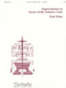 Improvisation on Savior Of The Nations Come by Manz Paul - Manz Paul - for Organ Solo