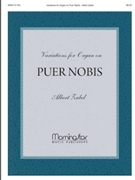Variations For Organ On Puer Nobis by Zabel Albert - Zabel Albert - for Organ