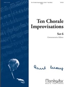 Ten Chorale Improvisations Set 6 by Manz Paul - Manz Paul - for Organ