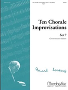 Ten Chorale Improvisations Set 7 by Manz Paul - Manz Paul - for Organ