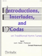 Introductions Interludes & Codas Of Traditional Hymns Book 2 by Rotermund Donald - Rotermund Donald - for Organ