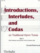 Introductions Interludes & Codas On Trad. Hymns Book 3 by Rotermund Donald - Rotermund Donald - for Organ
