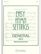 Easy Hymn Settings Set 2 General Hymns by Burkhardt Michael - Burkhardt Michael - for Organ