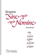 Varfiations on Sine Nomine by Proulx Richard - Vaughan Williams Ralph - for Organ