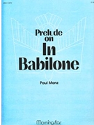 Prelude on In Babilone by Manz Paul - Manz Paul - for Organ Solo