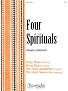 Four Spirituals by Hailstork Adolphus - Hailstork Adolphus - for Organ