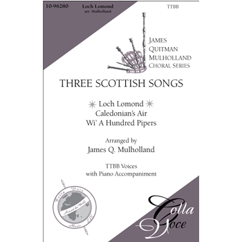 Loch Lomond by Traditional - Mulholland James - for TTBB and Piano