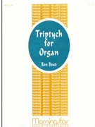 Triptych For Organ by Boud Ron for Organ Solo